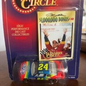 Vintage 1997 Hasbro Winners Circle 1,000,000 Bonus Car Jeff Gordon